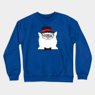 Top Hat Kitty Crewneck Sweatshirt